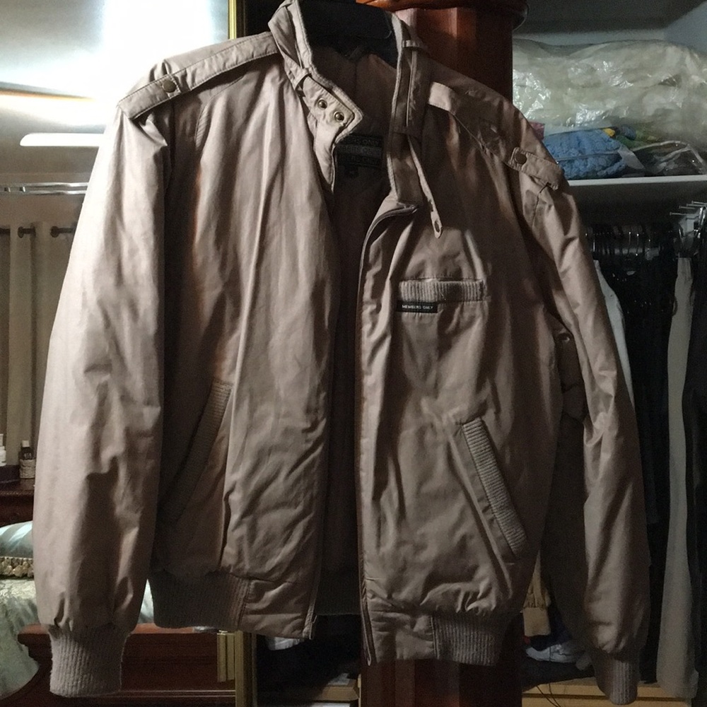Members Only Vintage Bomber Jacket